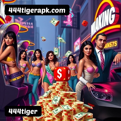 App Mobile 444tiger - Jogue em Qualquer Lugar no Seu Smartphone